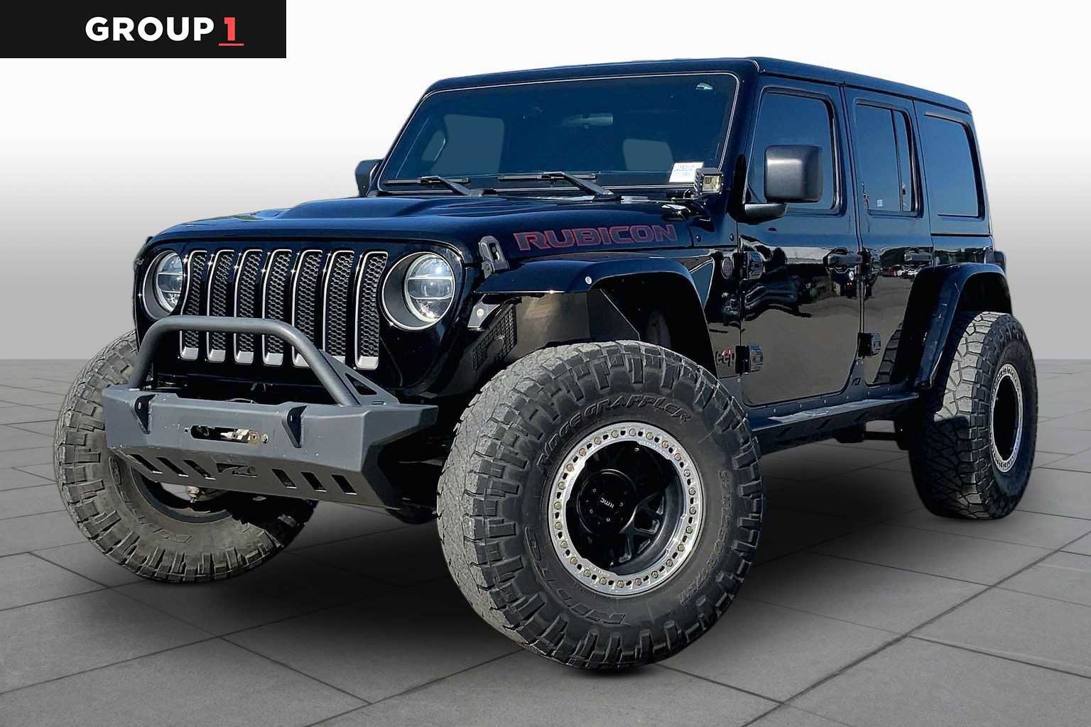 Used 2020 Jeep Wrangler Unlimited Rubicon w/ Cold Weather Group AWD/4WD image 1