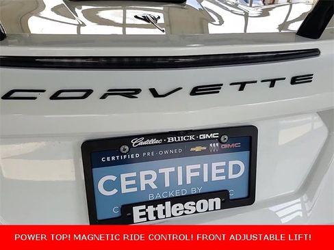 Certified 2023 Chevrolet Corvette Stingray Premium Conv w/ Battery Protection Package image 9