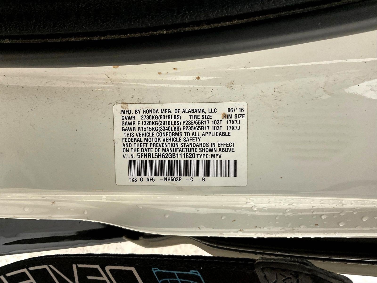 Used 2016 Honda Odyssey EX-L image 6