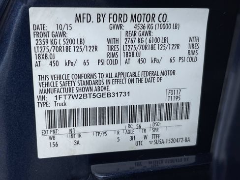 Used 2016 Ford F250 XLT AWD/4WD image 12