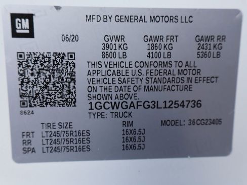 Used 2020 Chevrolet Express 2500 w/ Enhanced Convenience Package image 41