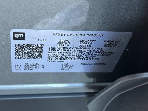 Used 2026 Chevrolet TrailBlazer LT w/ LT Cold Weather Package FWD image 33