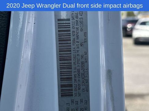 Used 2020 Jeep Wrangler Unlimited Sport S AWD/4WD image 19