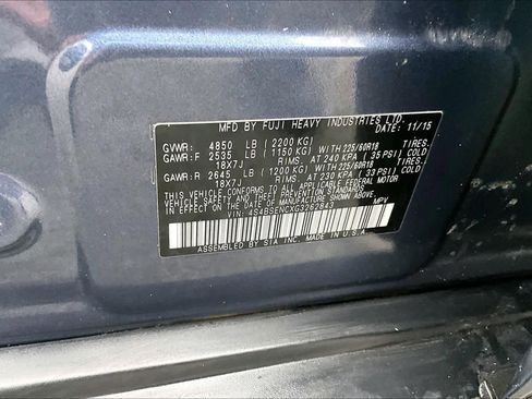 Used 2016 Subaru Outback 3.6R Limited image 36