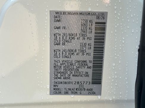 New 2026 Nissan Pathfinder Rock Creek AWD/4WD image 27