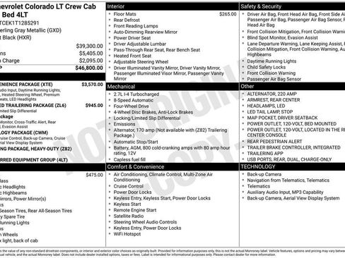 New 2026 Chevrolet Colorado LT w/ LT Convenience Package AWD/4WD image 25