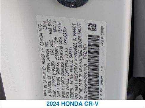 Certified 2024 Honda CR-V EX-L image 26