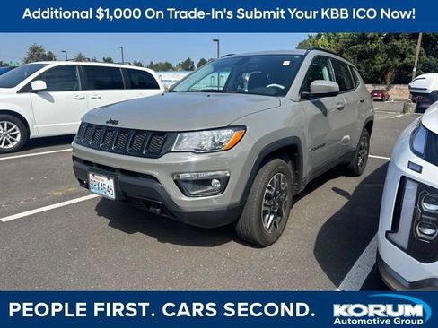 Used 2019 Jeep Compass Sport AWD/4WD image 1