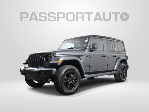 Used 2020 Jeep Wrangler Unlimited Sahara AWD/4WD image 1