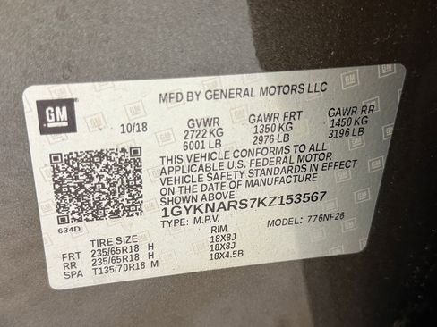 Used 2019 Cadillac XT5 FWD image 19