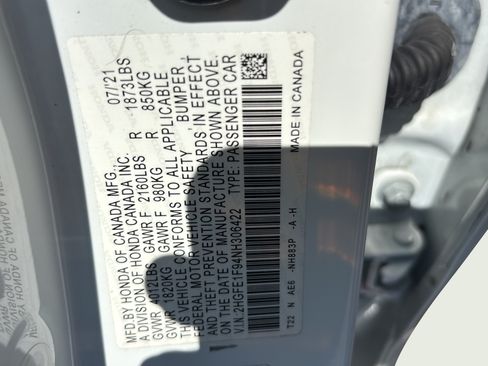 Certified 2022 Honda Civic Touring image 18