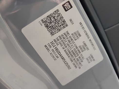 Used 2024 Chevrolet Corvette Stingray Preferred Cpe w/ Stealth Interior Trim Package image 26