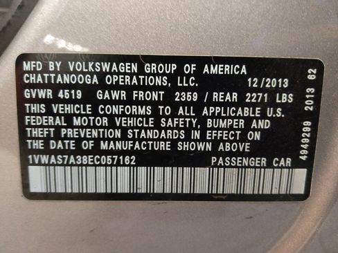 Used 2014 Volkswagen Passat 1.8T S FWD image 33