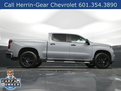 Used 2025 Chevrolet Silverado 1500 Custom w/ LPO, Dark Essentials Package RWD image 44