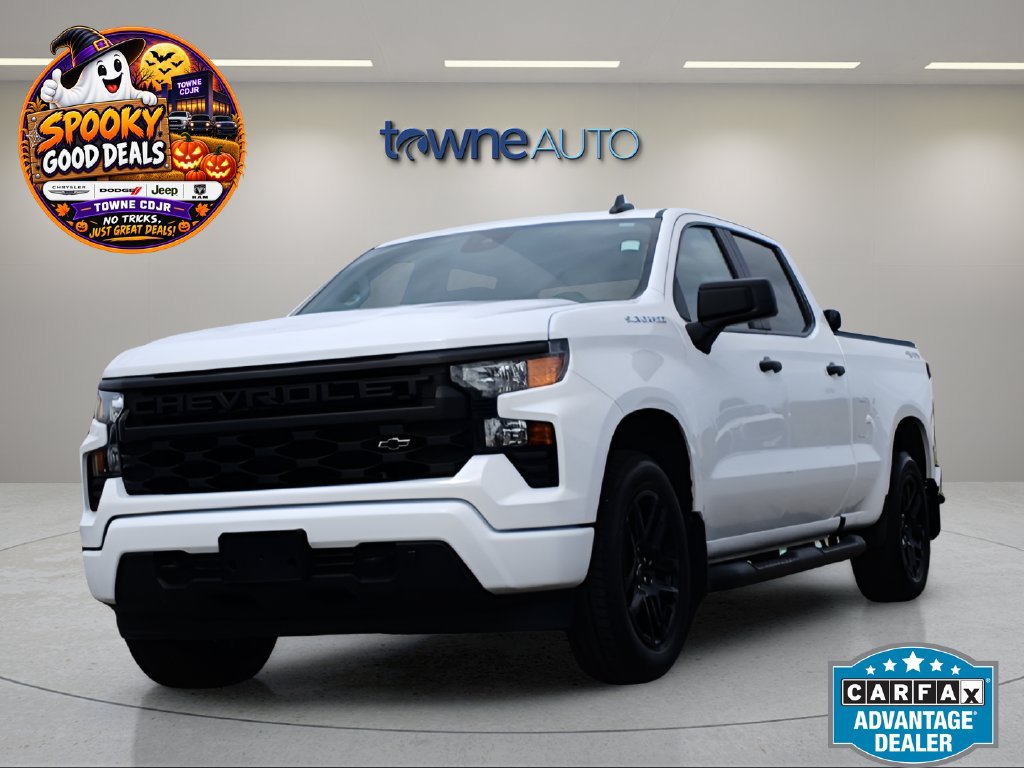 Used 2024 Chevrolet Silverado 1500 Custom AWD/4WD image 1