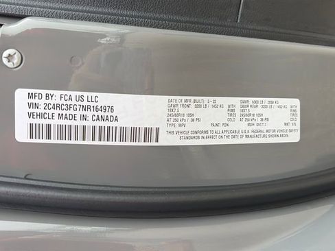Used 2022 Chrysler Pacifica Touring AWD/4WD image 52