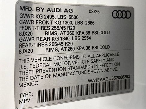 New 2025 Audi Q5 Premium Plus image 24