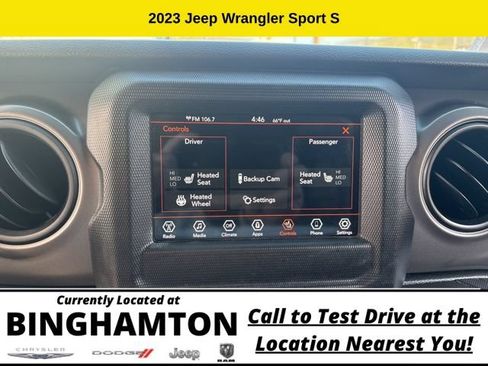 Used 2023 Jeep Wrangler Unlimited Sport AWD/4WD image 14