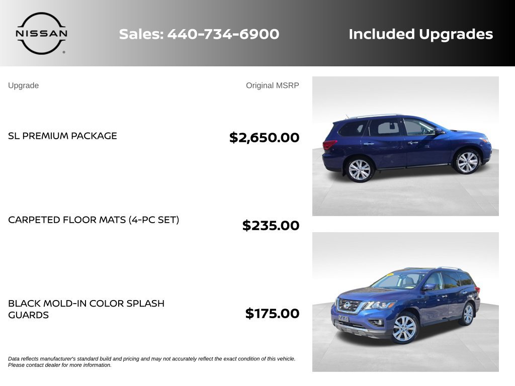 Used 2018 Nissan Pathfinder SL w/ SL Premium Package AWD/4WD image 6