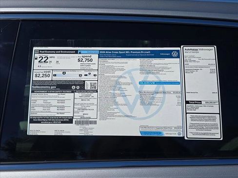 New 2026 Volkswagen Atlas Cross Sport SEL Premium R-Line image 18
