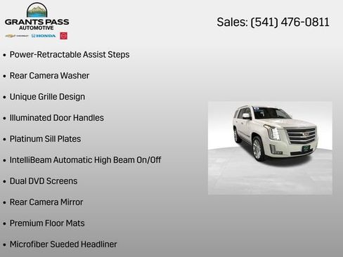 Certified 2018 Cadillac Escalade Platinum AWD/4WD image 35