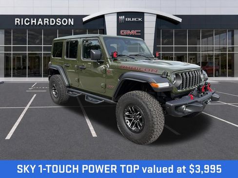 Used 2024 Jeep Wrangler Unlimited Rubicon w/ XTREMEE 35" Tire Package AWD/4WD image 3