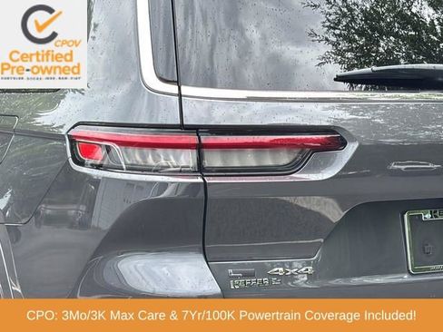 Certified 2021 Jeep Grand Cherokee L Overland w/ Luxury Tech Group IV AWD/4WD image 30