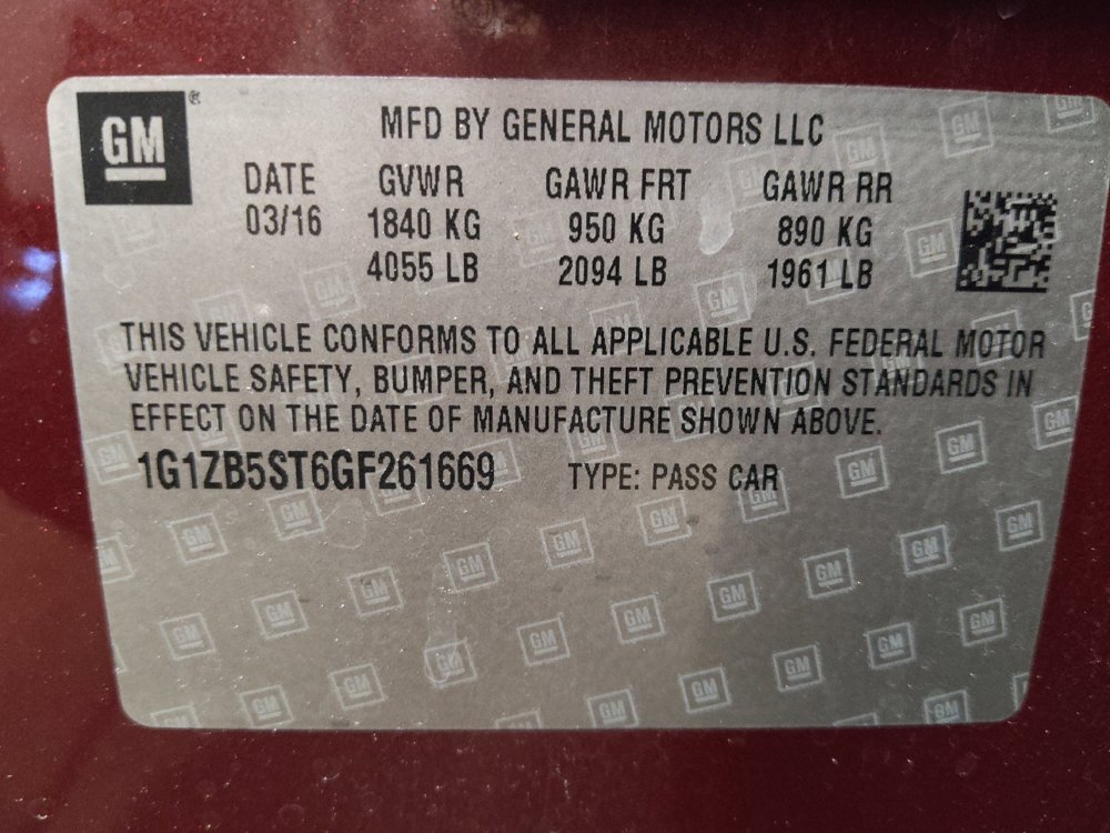 Used 2016 Chevrolet Malibu LS FWD image 33