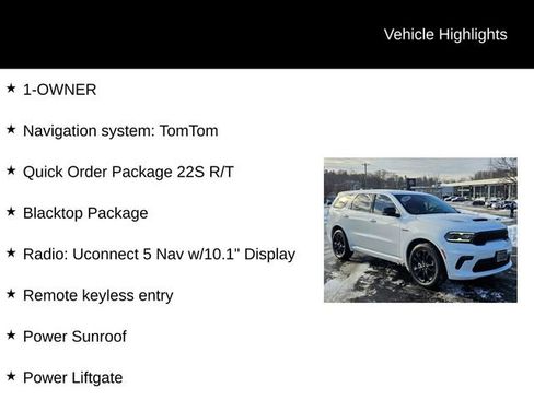 Used 2022 Dodge Durango R/T w/ Blacktop Package image 5