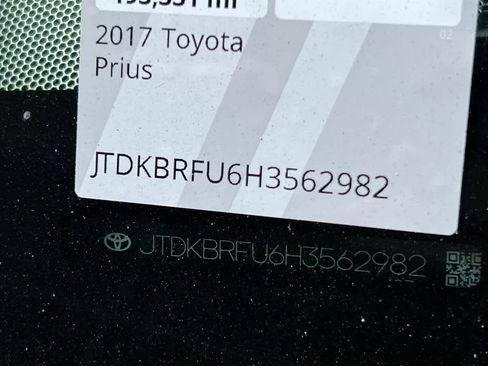 Used 2017 Toyota Prius Two w/ Prius Two Safety Plus Package image 23