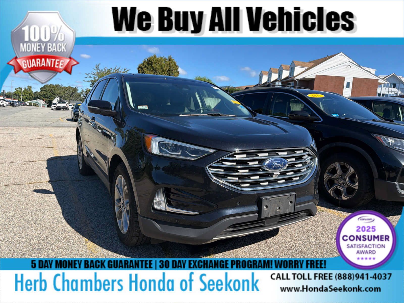 Used 2019 Ford Edge Titanium w/ Equipment Group 301A AWD/4WD image 1
