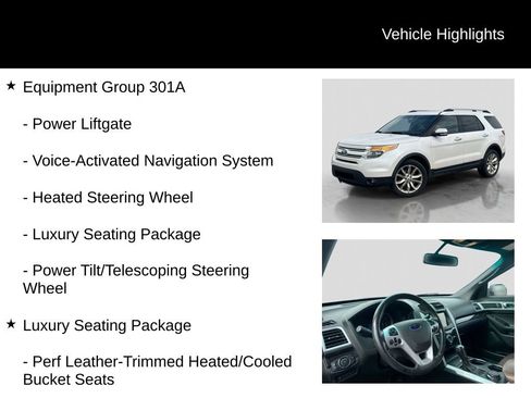 Used 2014 Ford Explorer Limited w/ Equipment Group 301A AWD/4WD image 5