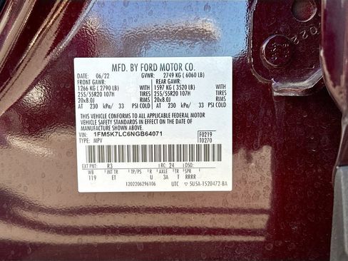 Used 2022 Ford Explorer King Ranch w/ Class IV Trailer Tow Package RWD image 6