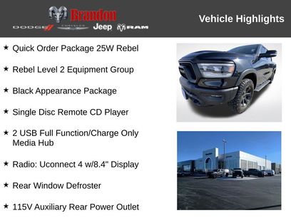 Used 2020 RAM 1500 Rebel w/ Rebel Level 2 Equipment Group