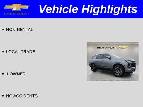 Certified 2025 Chevrolet Tahoe LS RWD image 2