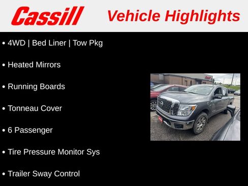 Used 2017 Nissan Titan SV AWD/4WD image 3