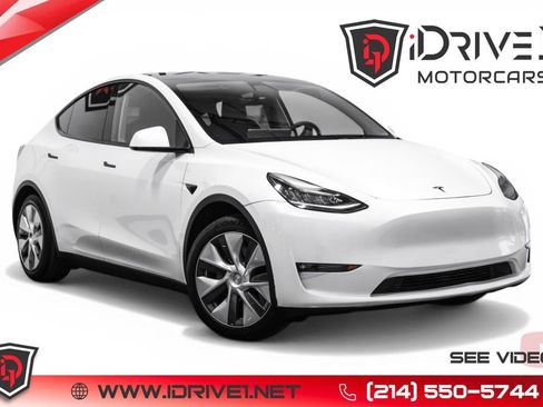 Used 2021 Tesla Model Y Long Range AWD/4WD image 1