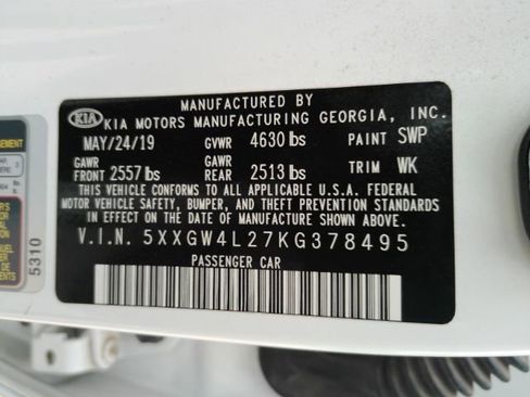 Used 2019 Kia Optima SX image 54