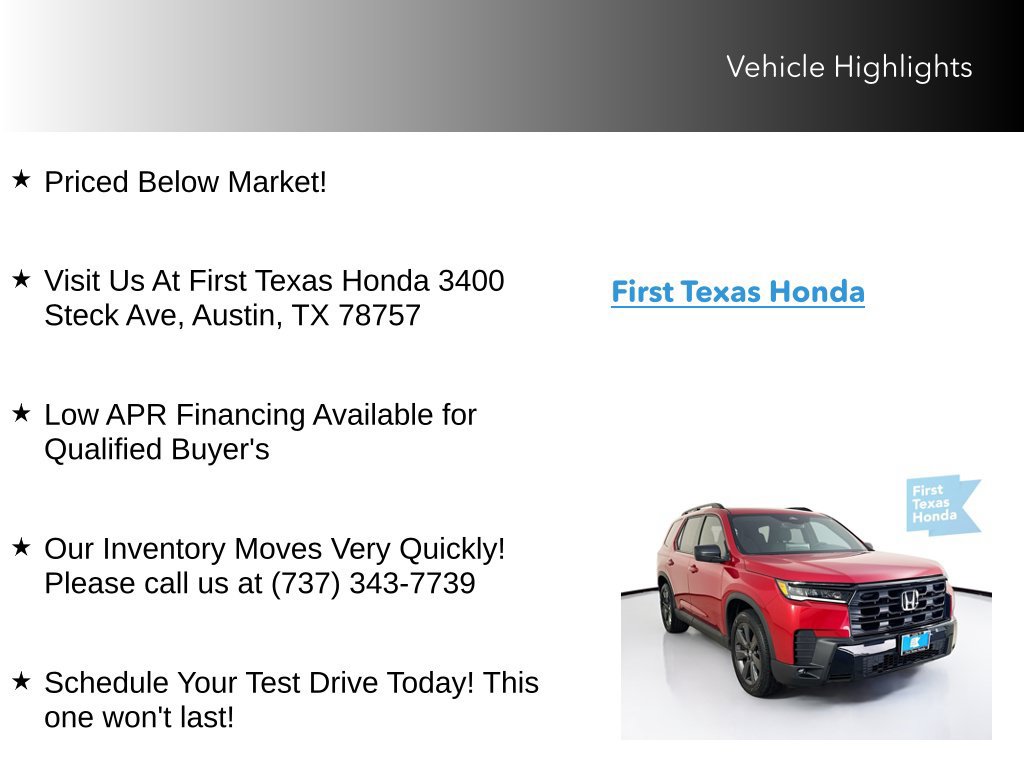 Used 2026 Honda Pilot Sport image 10