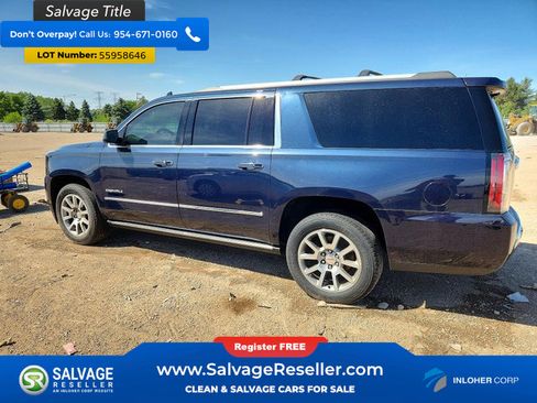 Used 2017 GMC Yukon XL Denali w/ Open Road Package AWD/4WD image 3