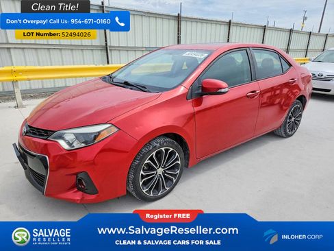 Used 2016 Toyota Corolla S Premium FWD image 1