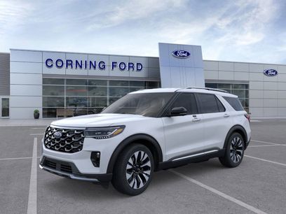 New 2026 Ford Explorer Platinum