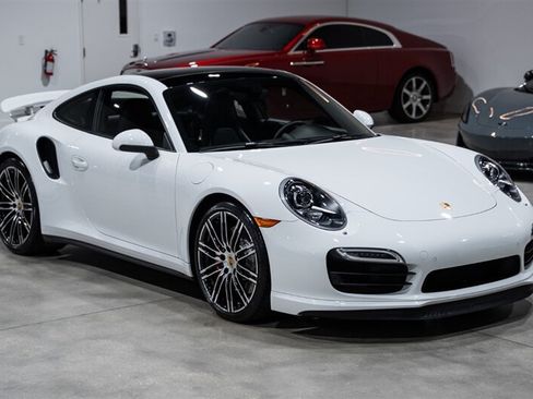 Used 2015 Porsche 911 Turbo w/ Sport Chrono Package AWD/4WD image 8