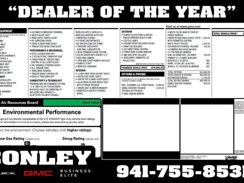 Used 2025 GMC Sierra 3500 Denali w/ Denali Reserve Package AWD/4WD image 1