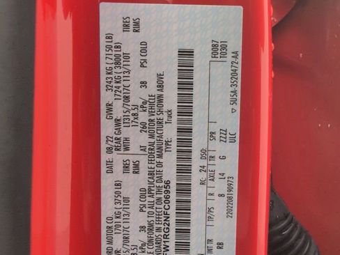 Used 2022 Ford F150 Raptor w/ Equipment Group 801A High image 49