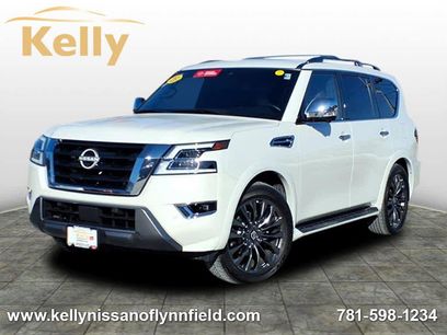 Used 2023 Nissan Armada Platinum w/ Captain's Chairs Package