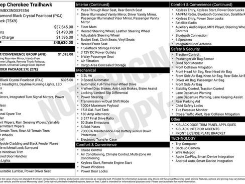 Used 2022 Jeep Cherokee Trailhawk w/ Comfort/Convenience Group image 5