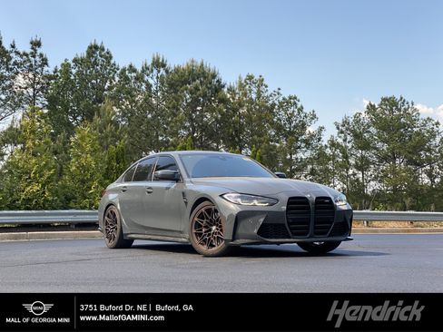 Used 2021 BMW M3 w/ Parking Assistance Package RWD image 1
