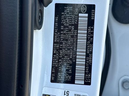 Certified 2024 Toyota Camry LE FWD image 32