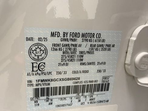 Used 2025 Ford Explorer ST AWD/4WD image 51